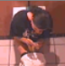 A hidden-camera style video featuring a pretty brunette girl pooping on the toilet - includes a bonus scene of another girl wiping her ass after a poop. Contains no audio.